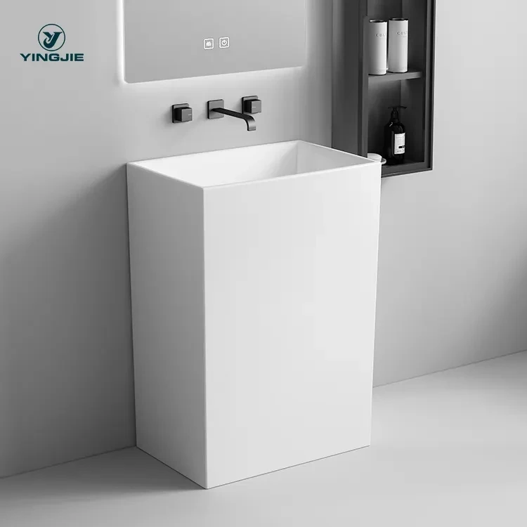 Ceramic Bathroom Sink Pedestal Wash Basin Ceramic Bathroom Sink Pedestal Wash Basin