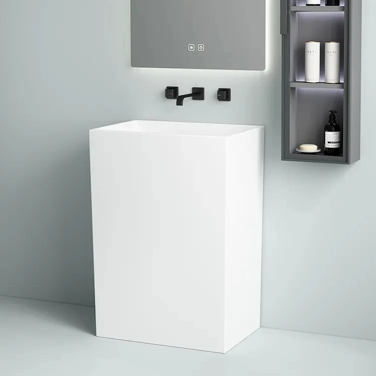 rectangular pedestal sink rectangular pedestal sink